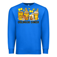 True Royal childhood cancer coffee cups Premium Sweatshirt - Zillion Design Studio