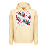 Pina Colada american mama seamless pattern Premium Hoodie - BundleAndBundleShop
