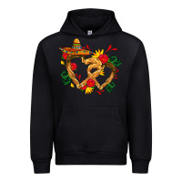Black Churros with love and sombrero Urban Hoodie - AdoDesignShop