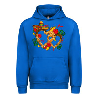 Cobalt Churros with love and sombrero Urban Hoodie - AdoDesignShop