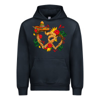 Navy Churros with love and sombrero Urban Hoodie - AdoDesignShop