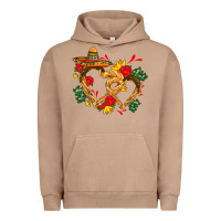 Pigment Burro Churros with love and sombrero Urban Hoodie - AdoDesignShop