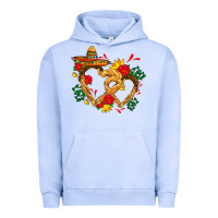 Pigment Grape Ice Churros with love and sombrero Urban Hoodie - AdoDesignShop