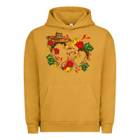 Pigment Peanut Butter Churros with love and sombrero Urban Hoodie - AdoDesignShop