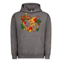 Pigment Tornado Churros with love and sombrero Urban Hoodie - AdoDesignShop