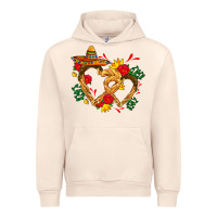Sandshell Churros with love and sombrero Urban Hoodie - AdoDesignShop