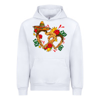 White Churros with love and sombrero Urban Hoodie - AdoDesignShop