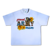 Grape Ice proud army mom Urban Heavy Tee - Artiststas