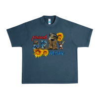 Midnight Navy proud army mom Urban Heavy Tee - Artiststas