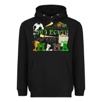 Black somebody's loud mouth soccer mama Heavyweight Hoodie - Zillion Design Studio