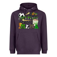 Plum somebody's loud mouth soccer mama Heavyweight Hoodie - Zillion Design Studio