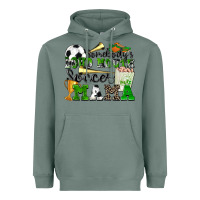 Sage somebody's loud mouth soccer mama Heavyweight Hoodie - Zillion Design Studio