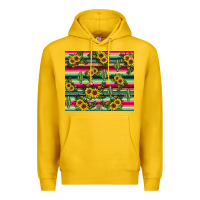 Lemon sunflower cactus Premium Hoodie - JahusDesignShop