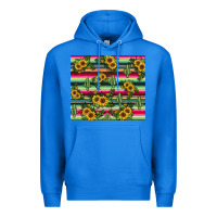 True Royal sunflower cactus Premium Hoodie - JahusDesignShop
