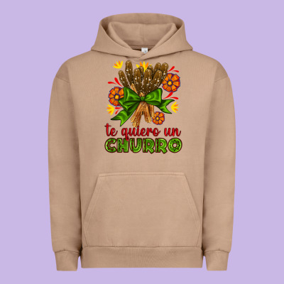 Te Gueiro Un Churro Urban Hoodie Designed By Adodesignshop