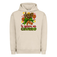 Pigment French Oak Te Gueiro un churro Urban Hoodie - AdoDesignShop