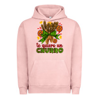 Pigment Salmon Te Gueiro un churro Urban Hoodie - AdoDesignShop