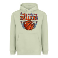 Matcha busy raising ballers basketball Heavyweight Hoodie - texasbilliewilder
