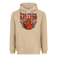 Mushroom busy raising ballers basketball Heavyweight Hoodie - texasbilliewilder