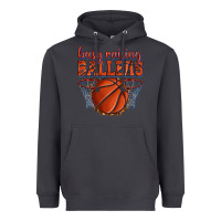 Smoke busy raising ballers basketball Heavyweight Hoodie - texasbilliewilder