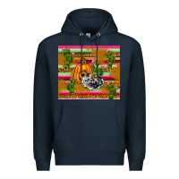 Navy pumpkin Premium Hoodie - JahusDesignShop