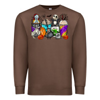 Chestnut halloween cartoon characters coffee cups Premium Sweatshirt - Zillion Design Studio