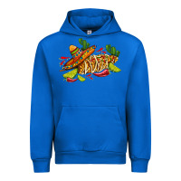 Cobalt mexican elote corn sombrero lime and  cactus Urban Hoodie - AdoDesignShop