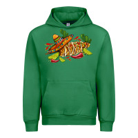 Emerald mexican elote corn sombrero lime and  cactus Urban Hoodie - AdoDesignShop
