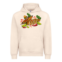 Sandshell mexican elote corn sombrero lime and  cactus Urban Hoodie - AdoDesignShop