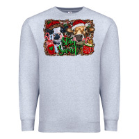Heather Grey stay sweet heifers Premium Sweatshirt - RanaPortraitStore
