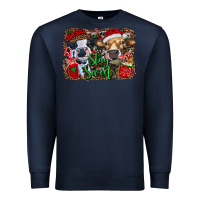 Navy stay sweet heifers Premium Sweatshirt - RanaPortraitStore