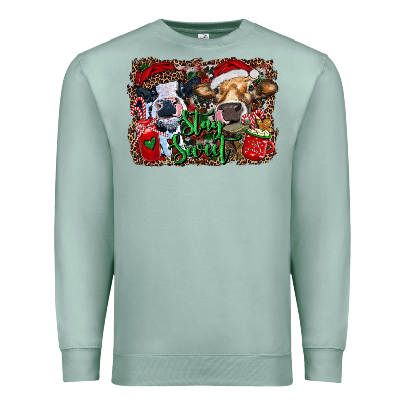 Stay Sweet Heifers Premium Sweatshirt by RanaPortraitStore | Teevron