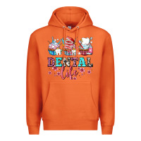 Carrot dental life with cupcakes Premium Hoodie - AdoDesignShop