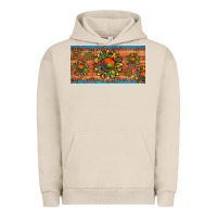 Pigment French Oak autism awareness sunflower puzzle license plate Urban Hoodie - Artiststas