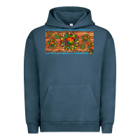 Pigment Midnight Navy autism awareness sunflower puzzle license plate Urban Hoodie - Artiststas