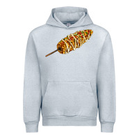 Heather Grey Mexican elote corn Urban Hoodie - AdoDesignShop