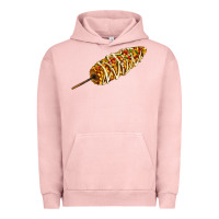 Pigment Salmon Mexican elote corn Urban Hoodie - AdoDesignShop