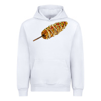White Mexican elote corn Urban Hoodie - AdoDesignShop