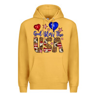Mustard god bless the usa Premium Hoodie - Artiststas