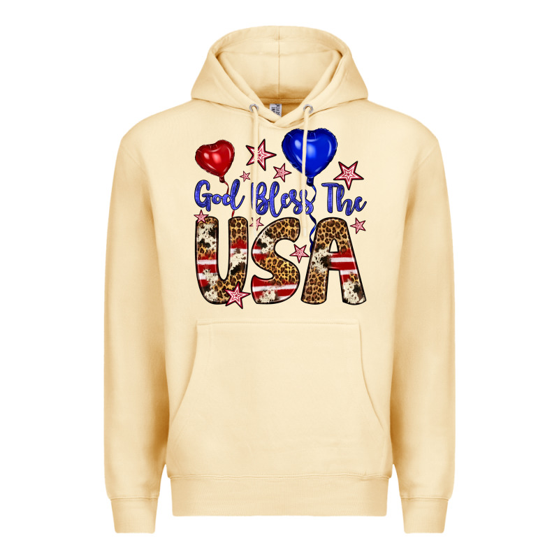 God Bless The Usa Premium Hoodie by Artiststas | Teevron