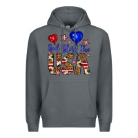 Rock god bless the usa Premium Hoodie - Artiststas