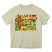 Mossy Autumn Is God's way Of Showing Us How Beautiful Ch Heavy Core Tee - CowhideDigitalArt