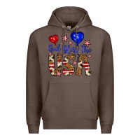 Coffee god bless the usa Premium Hoodie - Artiststas