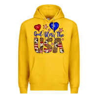 Lemon god bless the usa Premium Hoodie - Artiststas