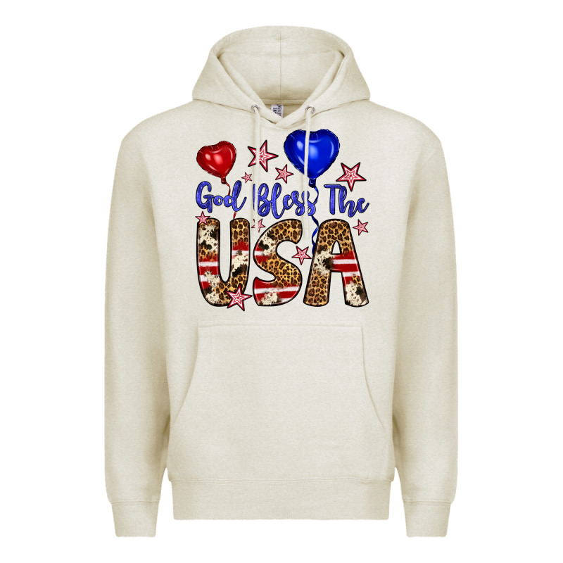 God Bless The Usa Premium Hoodie by Artiststas | Teevron