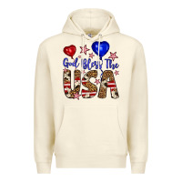 Sandshell god bless the usa Premium Hoodie - Artiststas