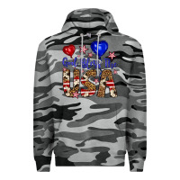 Slate Camo god bless the usa Premium Hoodie - Artiststas