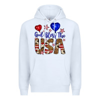 White god bless the usa Premium Hoodie - Artiststas
