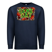 Navy christmas game day Premium Sweatshirt - RanaPortraitStore