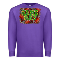 Purple christmas game day Premium Sweatshirt - RanaPortraitStore